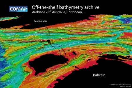 Off-the-shelf bathymetry archives. EOPMAP