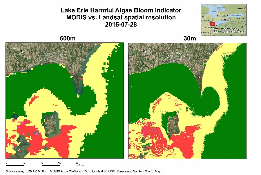 Map Lake Erie Algae Bloom Share Map