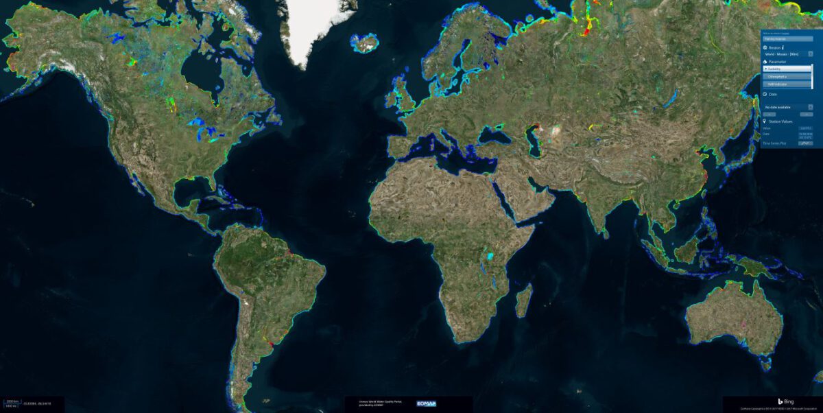 World Water Quality Earth Observation & Environmental Services EOMAP