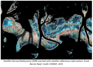 Seabed2030 - Satellite-derived bathymetry by EOMAP - Great Barrier Reef