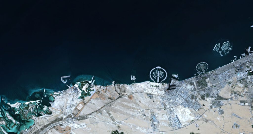 Dubai from Orbit - c/EOMAP